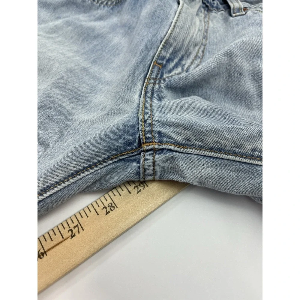 Levi's Premium 511 Skinny Fit Jeans Mens 30x29 Light Wash Stretch Big E Denim